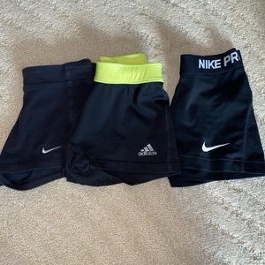3 Spandex Adidas + Nike